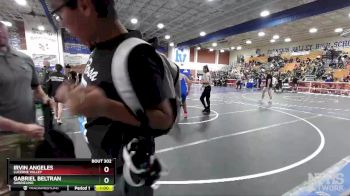 285 lbs Cons. Round 2 - Gabriel Beltran, Gabrielino vs Irvin Angeles, Lucerne Valley