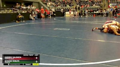 3rd Place Match - Bowdie Roelfs, Fairbury vs Andres Valencia, Nebraska Boyz