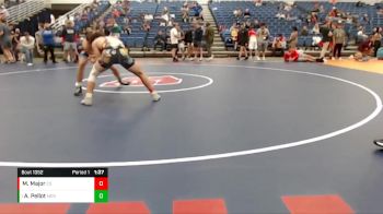 168 lbs Cons. Semi - Adrian Pellot, Merrillville vs Michael Major, Carmel Usa Wrestling