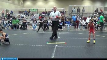 53 lbs Round 3 (4 Team) - Julian Mata, ARES Black vs Layten Marsh, Contenders WA Blue