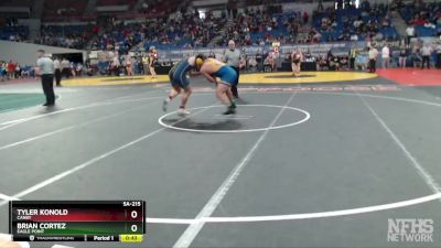 5A-215 lbs Cons. Semi - Tyler Konold, Canby vs Brian Cortez, Eagle Point
