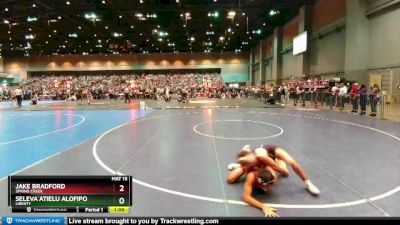 126 lbs Champ. Round 2 - Seleva`atielu Alofipo, Liberty vs Jake Bradford, Spring Creek