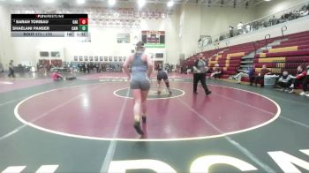 170 lbs Champ. Round 1 - Sarah Toribau, Oakley vs Shaelani Panser, Canyon Ridge