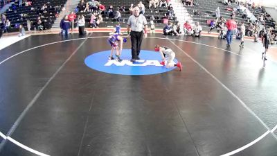 12U - 70 lbs Round 2 - Lane Kennedy, Monarchs vs Zack Pepper, Mt. Pleasant