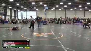 105 lbs Round 2 (6 Team) - Ryan Mitchell, Buxton Intensity vs Keegan Barrick, Nauman Red