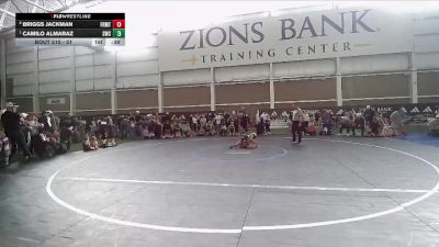 51 lbs 1st Place Match - Camilo Almaraz, Shootbox Wrestling Club vs Briggs Jackman, Champions Wrestling Club