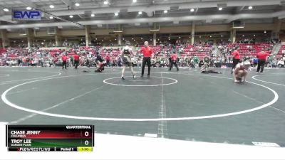 140 lbs Quarterfinal - Chase Jenny, Columbus vs Troy Lee, Garden Plain