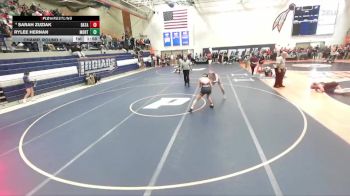 130 lbs Champ. Round 1 - Rylee Hernan, Morton vs Sarah Zuziak, Batavia