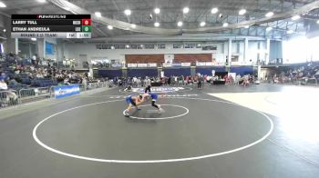 118 lbs Round 2 (3 Team) - Larry Tull, Maine-Endwell Sr HS vs Ethan Andreula, Long Beach Sr