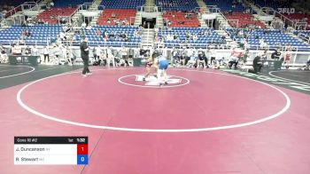 126 lbs Cons 16 #2 - Jayden Duncanson, New York vs Roman Stewart, Missouri