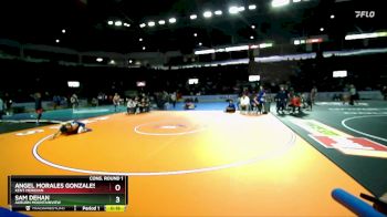 132 lbs Cons. Round 1 - Sam DeHan, Auburn Mountainview vs Angel Morales Gonzales, Kent Meridian