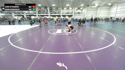154 lbs Consi Of 16 #2 - John O?Connor, Waltham vs Mark Mazzaglia, Haverhill