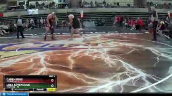 285 lbs Quarterfinals (8 Team) - Luke Levengood, Vacaville vs Caden King, Stewartville