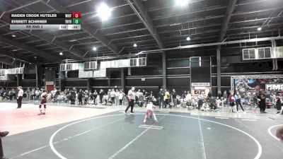 70 lbs Rr Rnd 2 - Raiden Crook Hutsler, White River Jr. WC vs Everett Schirner, Trybe