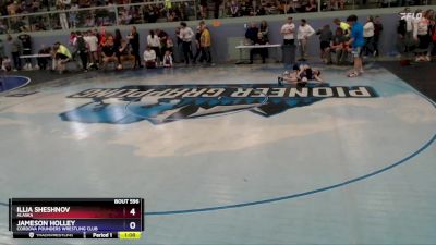 63 lbs Cons. Round 4 - Jameson Holley, Cordova Pounders Wrestling Club vs Illia Sheshnov, Alaska