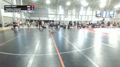 76 kg Champ. Rd Of 32 - Lindsey Shipp, NWWC vs Isabella Phillips, Gannon University