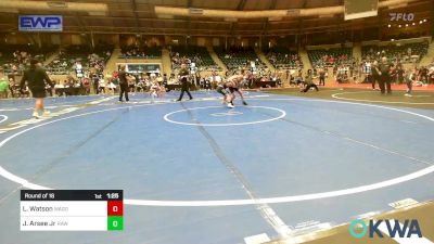 100 lbs Round Of 16 - Landon Watson, Wagoner Takedown Club vs Joseph Arsee Jr, Raw Wrestling Club