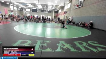 48+ Round 2 - Korbin Wilson, Mountain Man Wrestling Club vs Sawyer Thomas, CROSSFACE Wrestling Club