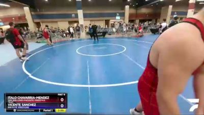 285 lbs Round 4 - Italo Chavarria-Mendez, Sam And Lukes Fantastic Freestyle Team vs Vicente Sanchez, 806 Elite Wrestling