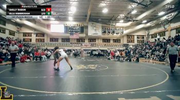 155 lbs 1st Place Match - Ella Kimbrough, Lafayette Wildwood vs Bailly Rabun, Hazelwood West