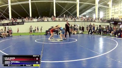 108 lbs Round 5 (6 Team) - Lyla Davis, Minnesota vs Kirra Mitchell, Georgia