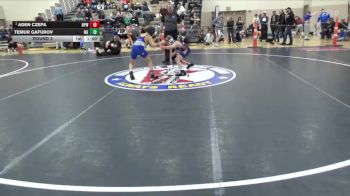 95 lbs Round 3 - Aden Czepa, New Prague Wrestling vs Temur Gafurov, MN Elite