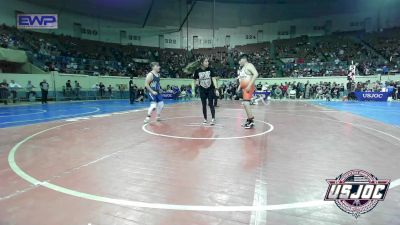 160 lbs Round Of 16 - Kyle Saucedo, Wesley Wrestling Club vs Kaleb Roche, Newcastle Youth Wrestling