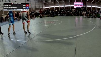 157 lbs Cons. Round 7 - Liam Fox, Wyoming vs Jonathan Montes, Colorado