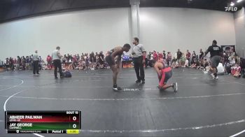 140 lbs Quarterfinal - Abheer Pailwan, Level Up vs Jay George, Campbell