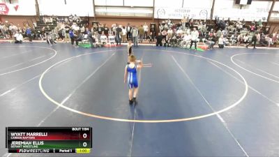 57 lbs Cons. Round 2 - Jeremiah Ellis, Defiant Wrestling vs Wyatt Marrelli, Carbon Raptors