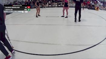 123 lbs Cons. Round 2 - Ellison Berkeland, Lakeview vs Jadyn Lee, Sidney