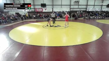 120 lbs Champ. Round 1 - Jackson Kruse, Juan Diego vs Chaetton Osborne, North Sanpete