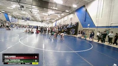 100 lbs Semifinal - Reid Harris, Sanderson Wrestling Academy vs Ford Thornton, South Summit Wrestling Club