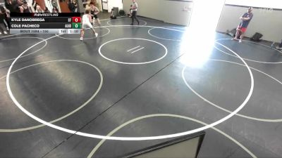 150 lbs Champ. Round 3 - Cole Pacheco, Alta Loma High School vs Kyle DaNobrega, South Torrance