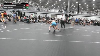 120 lbs Round 2 (6 Team) - Joseph Rowinski, Este Built Prime vs John Segata, Steller Trained Caij Vanda