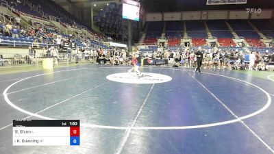 113 lbs Rnd Of 64 - Brady Glynn, IL vs Kellen Downing, MT