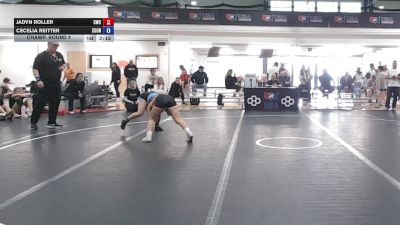 117 lbs Champ. Round 4 - Cecelia Reitter, Columbia University vs Jadyn Roller, Cowgirls Wrestling Club
