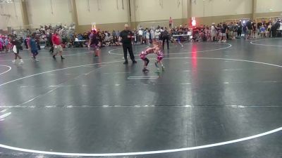 55 lbs Rr Rnd 1 - Callie Sickle, RPA Head Hunters vs Allana Smith, Team Mayhem