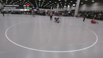 120 lbs Cons. Sub-quarters - Alejandro Vargas, COWA vs Westin Pollock, Owasso Takedown Club
