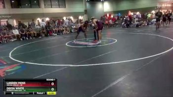 182 lbs Round 1 (16 Team) - Landen Moss, Social Circle vs Deion White, Bubbletown Mat