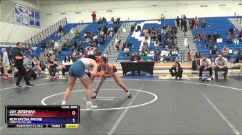 131 lbs Cons. Semi - Rontaysia Payne, Cerritos College vs Joy Jeremiah, Simpson University