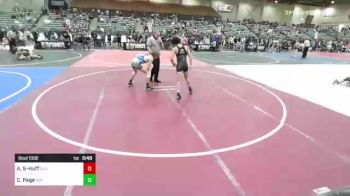 116 lbs Consi Of 4 - Aiden Sfeir-Huff, Silverback WC vs Cooper Page, Mat Sense