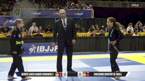 Jacinto Jaden Candid Hernandez I vs Guilherme Novotny De Paula 2026 Pan Kids Jiu-Jitsu IBJJF Championship