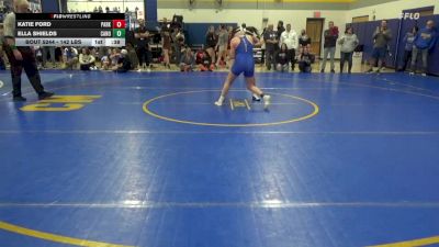 142 lbs Consy 3 - Katie Ford, Parkersburg South-WV vs Ella Shields, Canon-McMillan