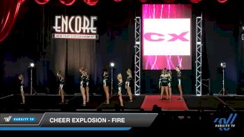 Cheer Explosion - Fire [2019 Junior - D2 - Small - A 3 Day 2] 2019 Encore Championships Houston D1 D2