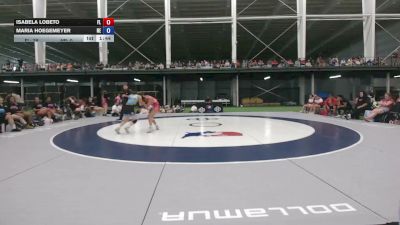 95 lbs Isabela Lobeto, Florida vs Maria Hoegemeyer, Nebraska