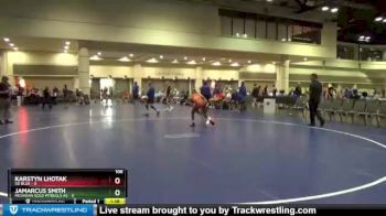 106 lbs Round 3 (16 Team) - Jamarcus Smith, Michigan Gold Pitbulls AS vs Karstyn Lhotak, SD Blue