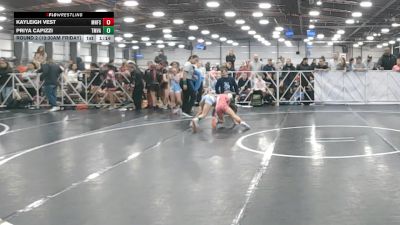 70 lbs Round 2 (10:30am Friday) - Priya Capizzi, Team VA/USA vs Kayleigh Vest, Minnesota Funky Singlets