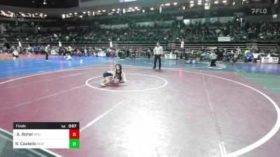 50 lbs Final - Alana Rohel, Iron Horse vs Rylynn Costello, New Milford