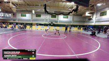 80 lbs Quarterfinal - Easton McElwain, Dickinson Wrestling Club vs Karson Smith, Ironhawk Wrestling Academy